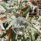 Personalised Bauble Ornament