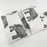 Tribal Elephant nappy wallet - Baby Jones Designs