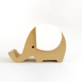 Wooden Musical Elephant | WHITE - Baby Jones Designs