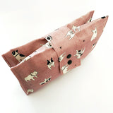Pug Love nappy wallet - Baby Jones Designs