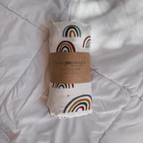 Rainbow Luxe Swaddle Blanket
