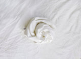 ORGANIC SNOW WHITE bassinet sheet - Baby Jones Designs