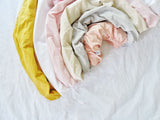 ORGANIC SNOW WHITE bassinet sheet - Baby Jones Designs