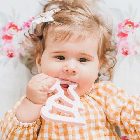 Silicone Bunny Teether | Pink